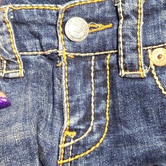 Seven 7 Women's Dark Wash Bootcut Denim Jeans Size 25 Like New - Picture 9 of 14